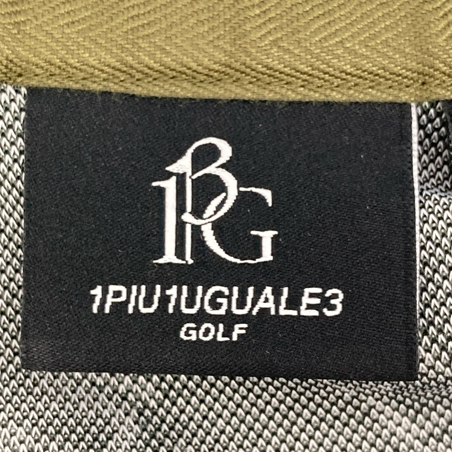 【GOLF】【×Hiromichi Toga】GRK062 KHAKI ARGYLE LOGO Short Sleeve Shirt Tops V Men's