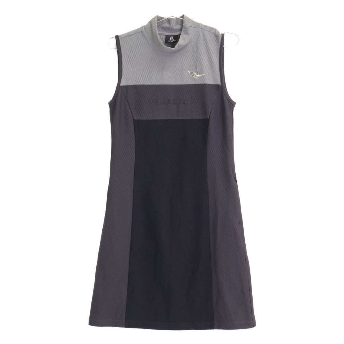 [GOLF] GST156 Gray Side Switch Sleeveless Polo Dress 2 for Women