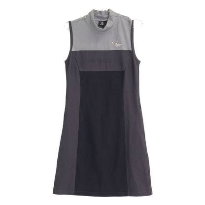[GOLF] GST156 Gray Side Switch Sleeveless Polo Dress 2 for Women