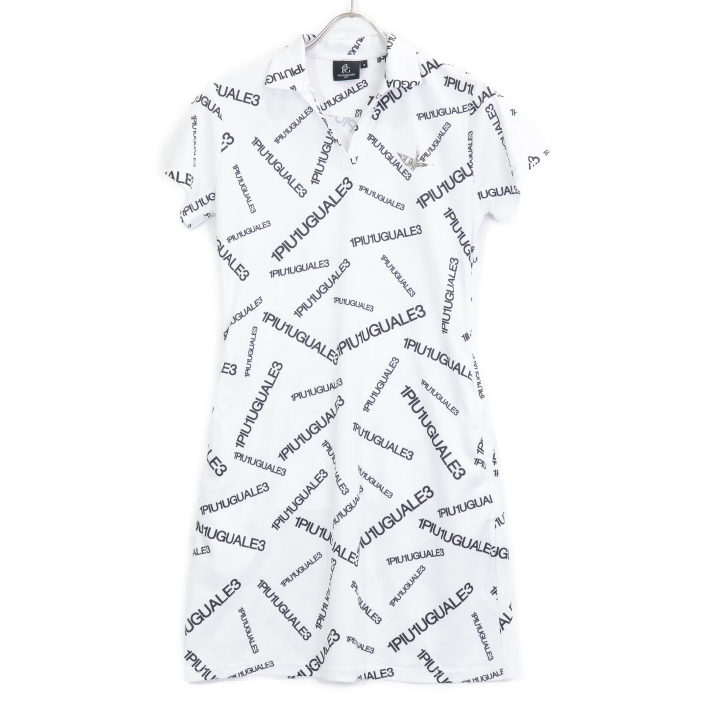 【GOLF】GST153 White Random Logo Mini Dress II Women's