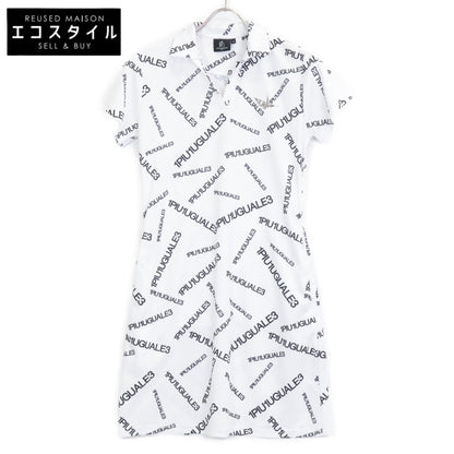 【GOLF】GST153 White Random Logo Mini Dress II Women's