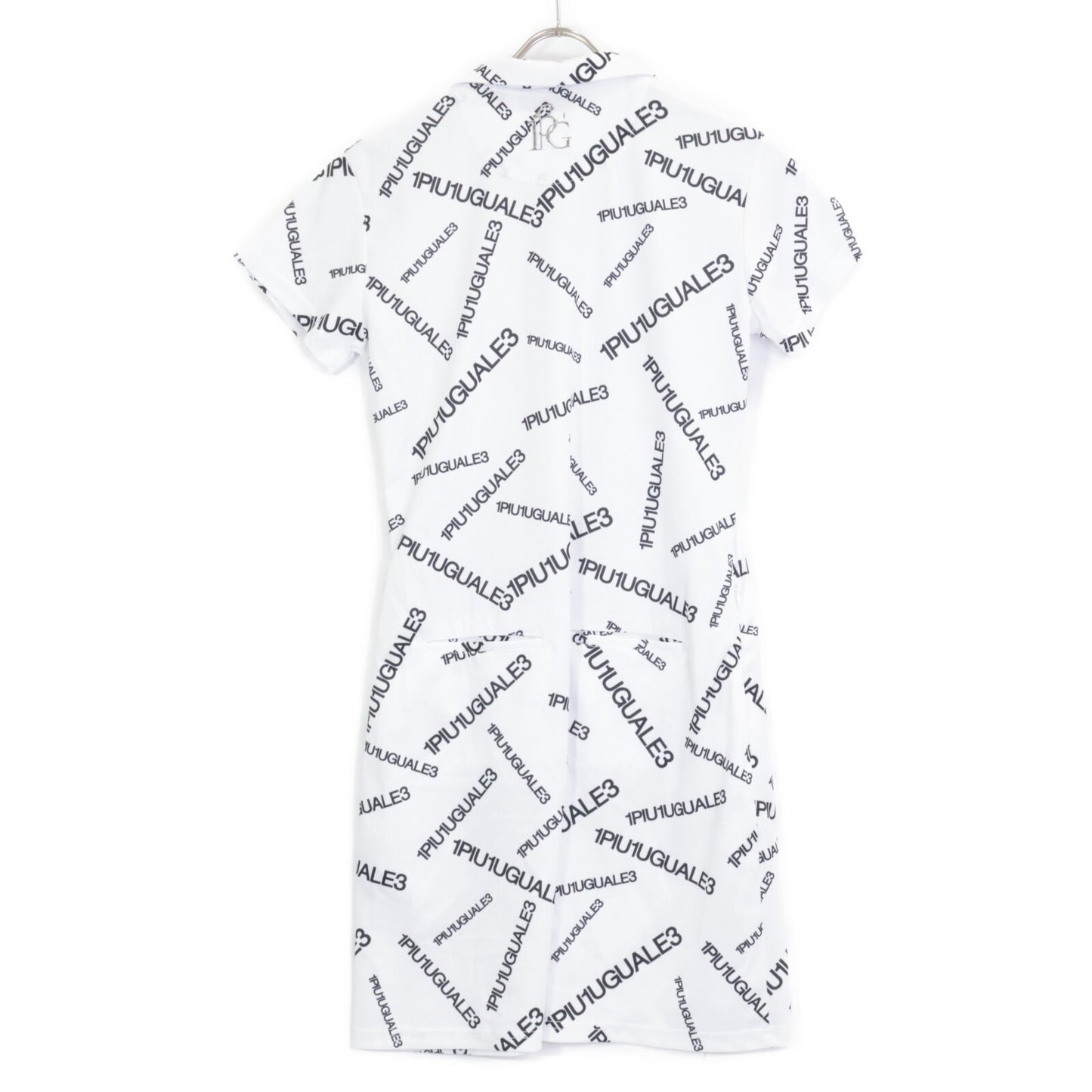 【GOLF】GST153 White Random Logo Mini Dress II Women's