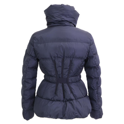 Domestic genuine ALOUETTE down jacket with belt, size 0 for women