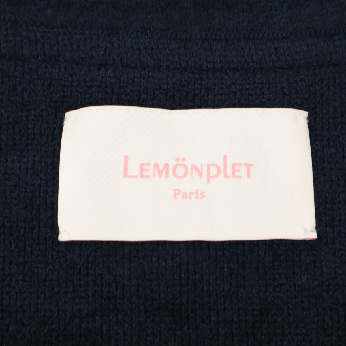 LEMONPLET レモンプレット ネイビー MIFERE 金ボタンカーディガン トップス