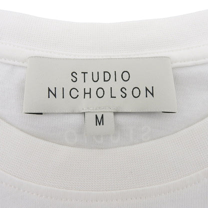 STUDIO NICHOLSON 工作室尼克尔森 美品 棉质 短袖 T恤 上衣 男款 白色 M 上衣