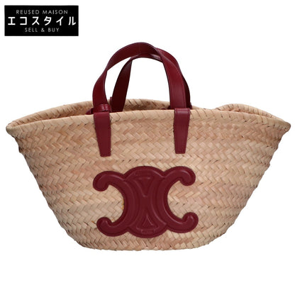 CELINE Celine Teen Classic Panier Triomphe Woven Tote Bag