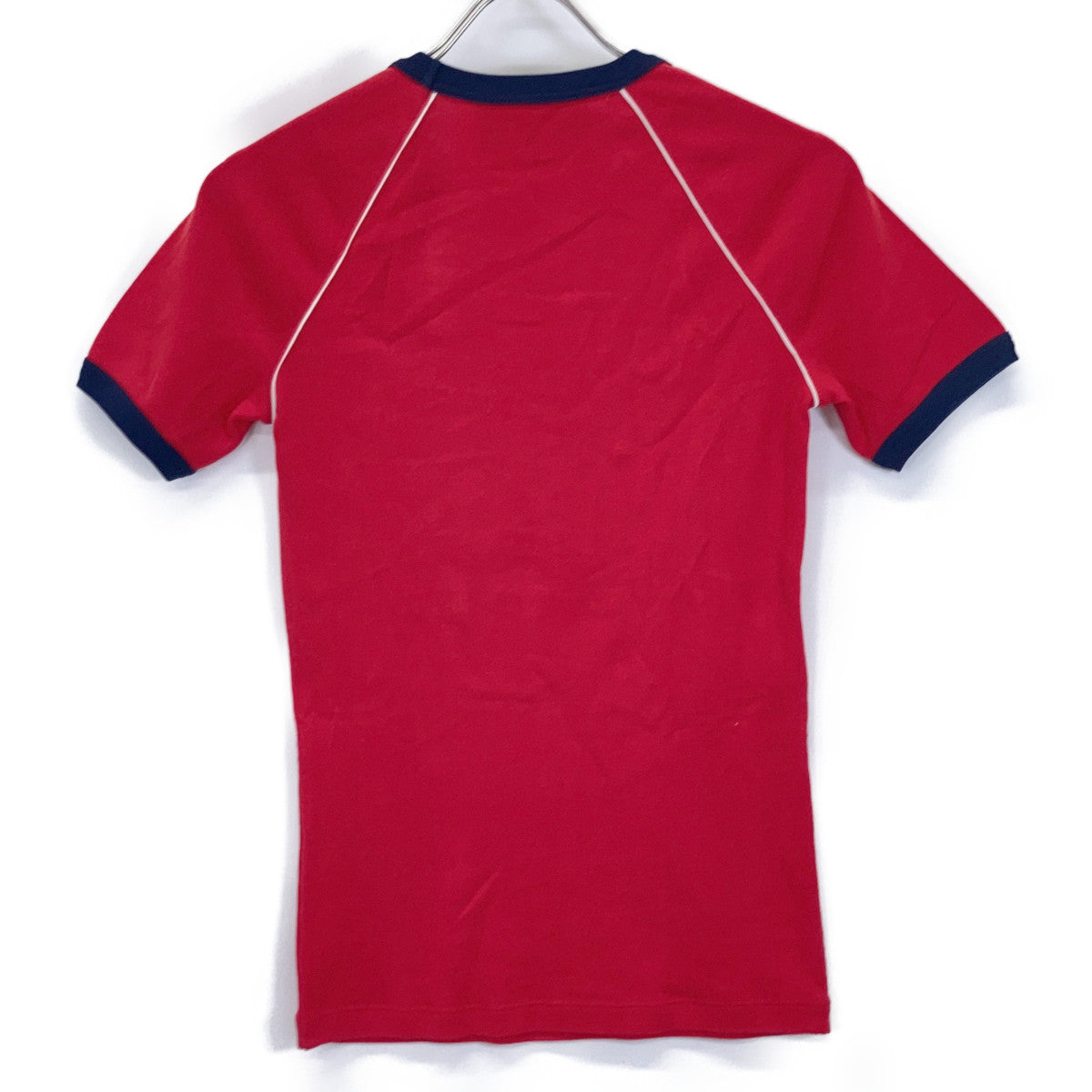 GUCCI グッチ 574386 レッド テニス コットンジャージーTシャツ トップス