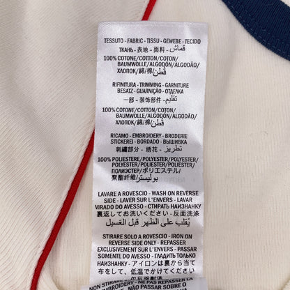 GUCCI グッチ 574386 ホワイト テニス コットンジャージーTシャツ トップス