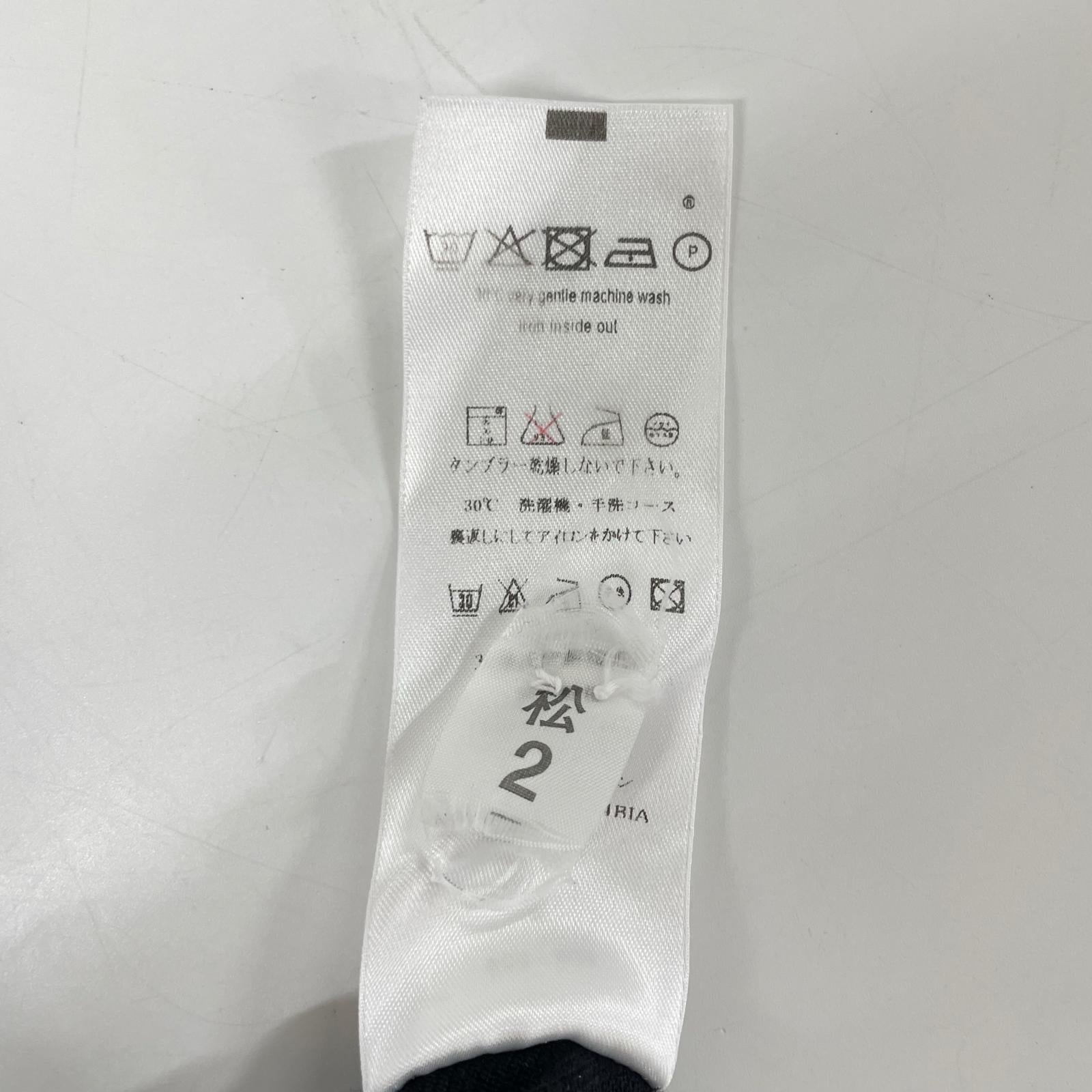 LOUIS VUITTON ルイヴィトン RW102W WRTS14BIA ブラック コットン ショートスリーブ ポロシャツ トップス