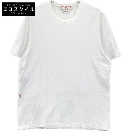 MARNI 【×MARIA MAGDALENA SUAREZ】M05GC0139 18SS White Print T-Shirt Tops