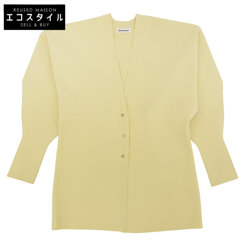 Polyester Balloon Sleeve Jacket Women's Yellow 2 077R23S014K Jacket 2 Women's
