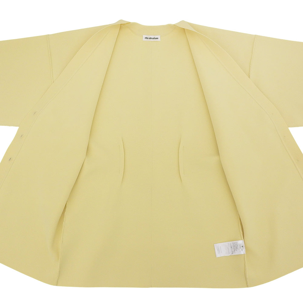 Polyester Balloon Sleeve Jacket Women's Yellow 2 077R23S014K Jacket 2 Women's