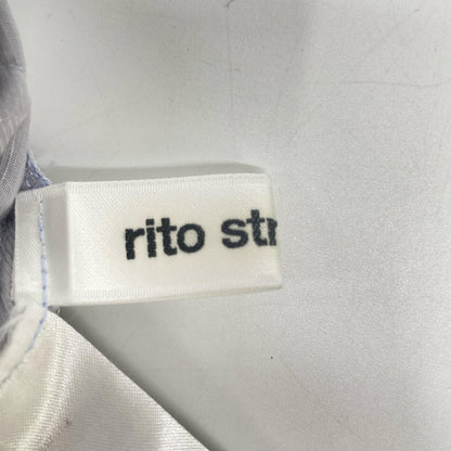 rito structure 里塔结构 077R22S036P 浅蓝色 透视棉直筒裤 裤子 1