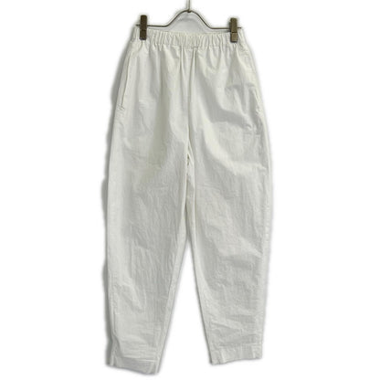 ENFOLD エンフォルド 23SS 300GS231-1710 ホワイト コットン EGG PANTS イージーパンツ ボトムス