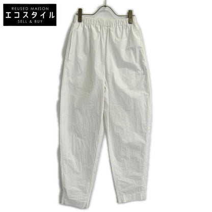 ENFOLD エンフォルド 23SS 300GS231-1710 ホワイト コットン EGG PANTS イージーパンツ ボトムス