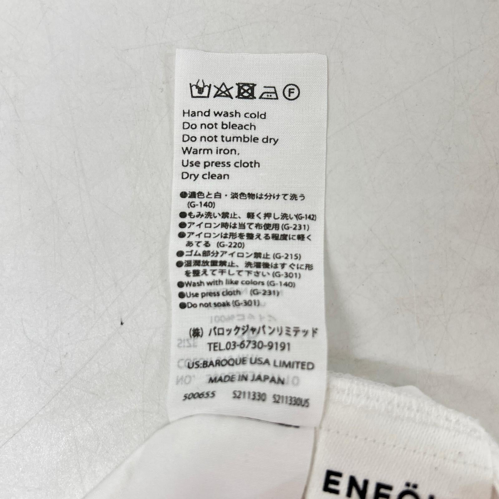 ENFOLD エンフォルド 23SS 300GS231-1710 ホワイト コットン EGG PANTS イージーパンツ ボトムス
