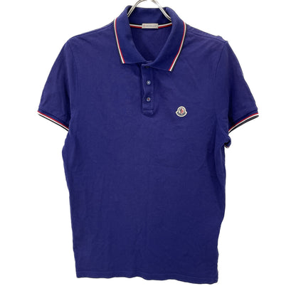 MONCLER 盟可睐 国内正品 MAGLIA POLO MANICA CORTA 棉质 贴布徽标 POLO衫 上衣