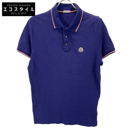 MONCLER モンクレール 国内正規 MAGLIA POLO MANICA CORTA コットン ワッペンロゴ ポロシャツ トップス
