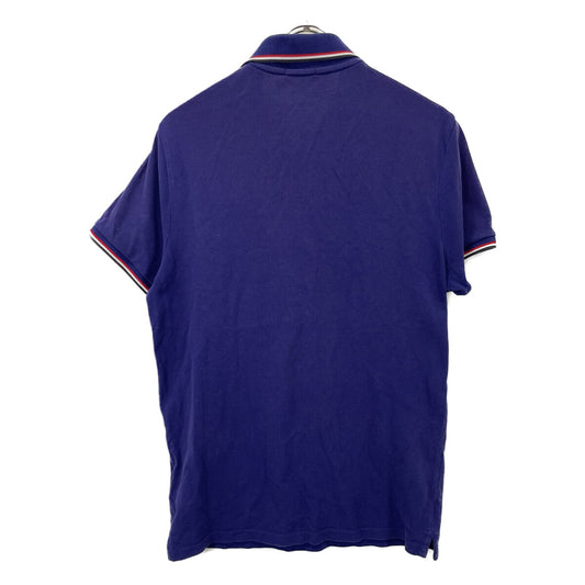 MONCLER モンクレール 国内正規 MAGLIA POLO MANICA CORTA コットン ワッペンロゴ ポロシャツ トップス