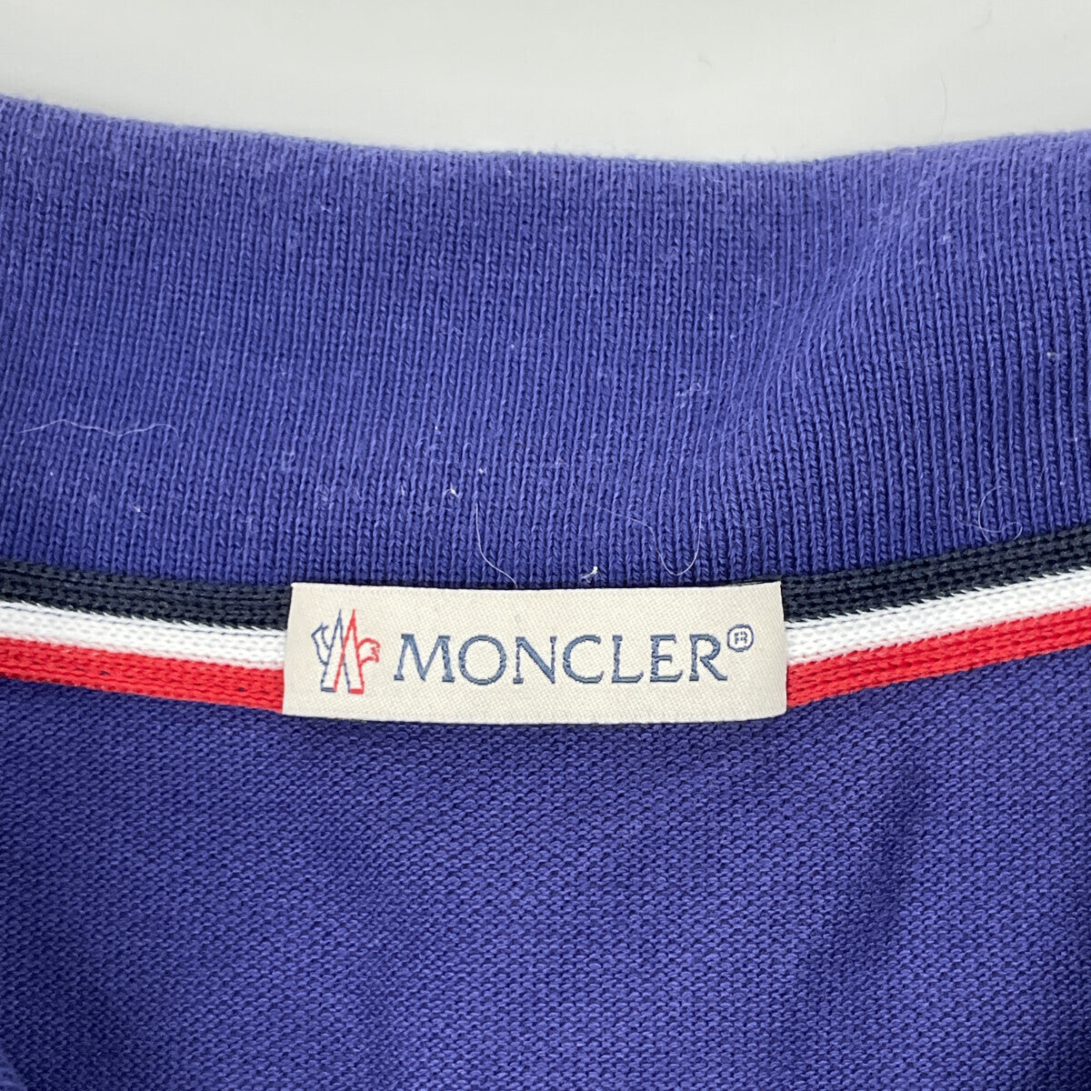 MONCLER 盟可睐 国内正品 MAGLIA POLO MANICA CORTA 棉质 贴布徽标 POLO衫 上衣
