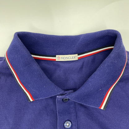 MONCLER 盟可睐 国内正品 MAGLIA POLO MANICA CORTA 棉质 贴布徽标 POLO衫 上衣