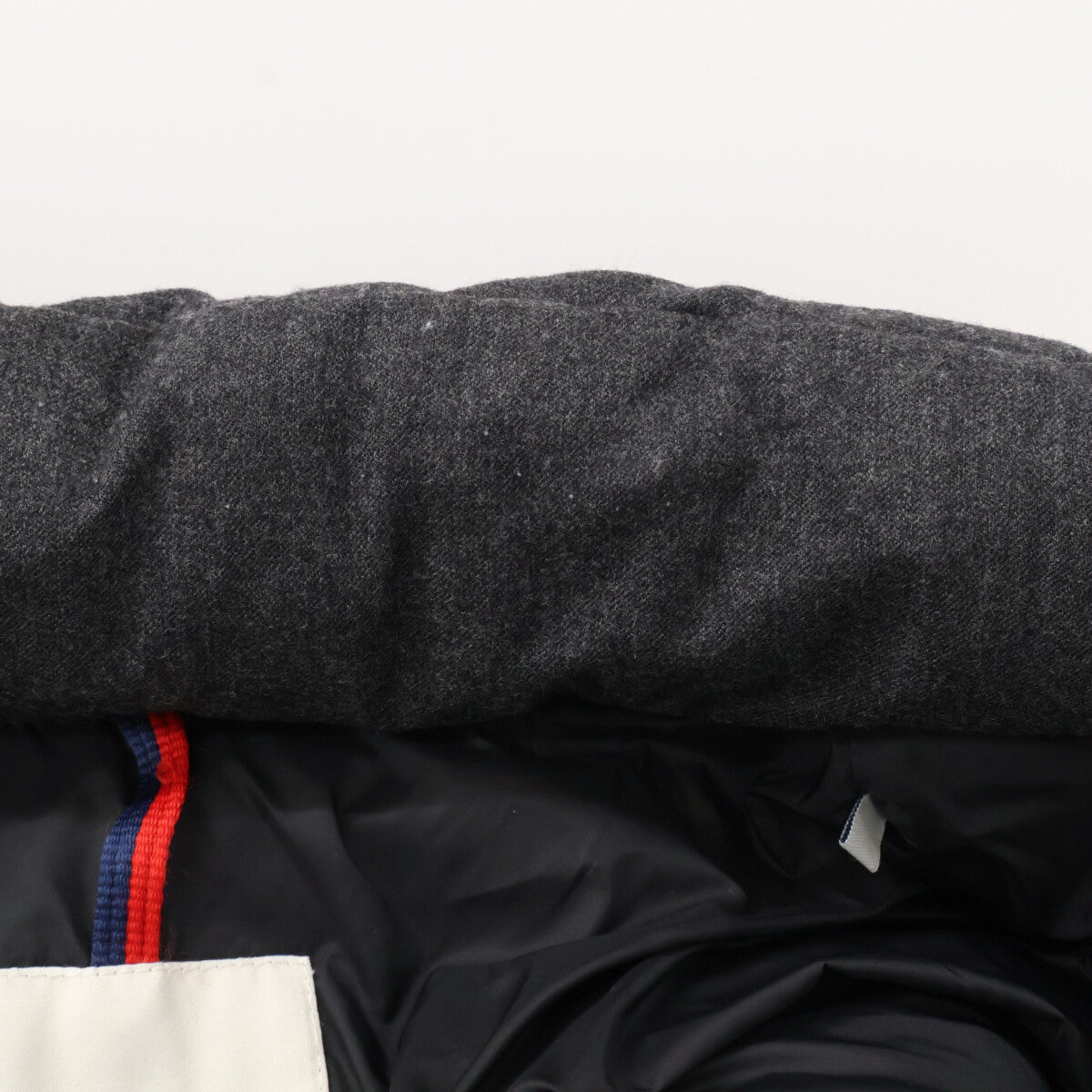MONTGENEVRE Moncler Wool Hooded Down Jacket 1 Men's