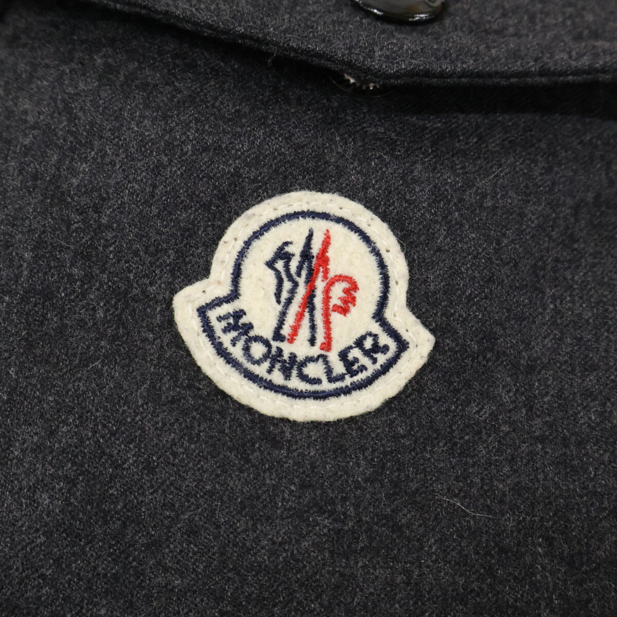 MONTGENEVRE Moncler Wool Hooded Down Jacket 1 Men's