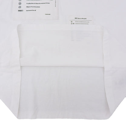 MM6 エムエムシックス メゾンパッチワークTシャツ トップス レディース ホワイト M 22AW S52GC0245 トップス
