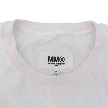 MM6 エムエムシックス メゾンパッチワークTシャツ トップス レディース ホワイト M 22AW S52GC0245 トップス
