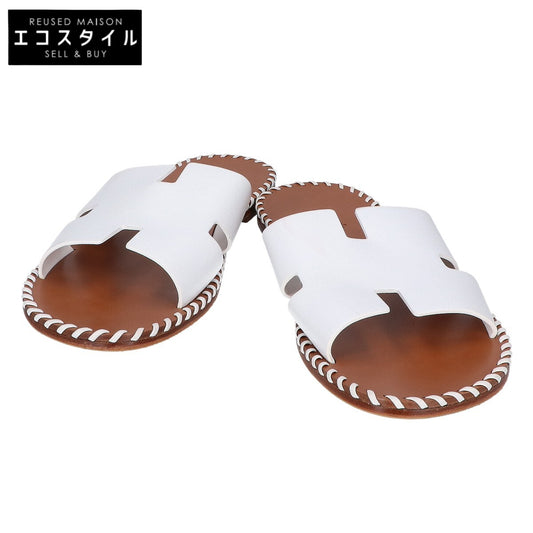 HERMES エルメス 221797ZH オラン トレッセ フラット シューズ