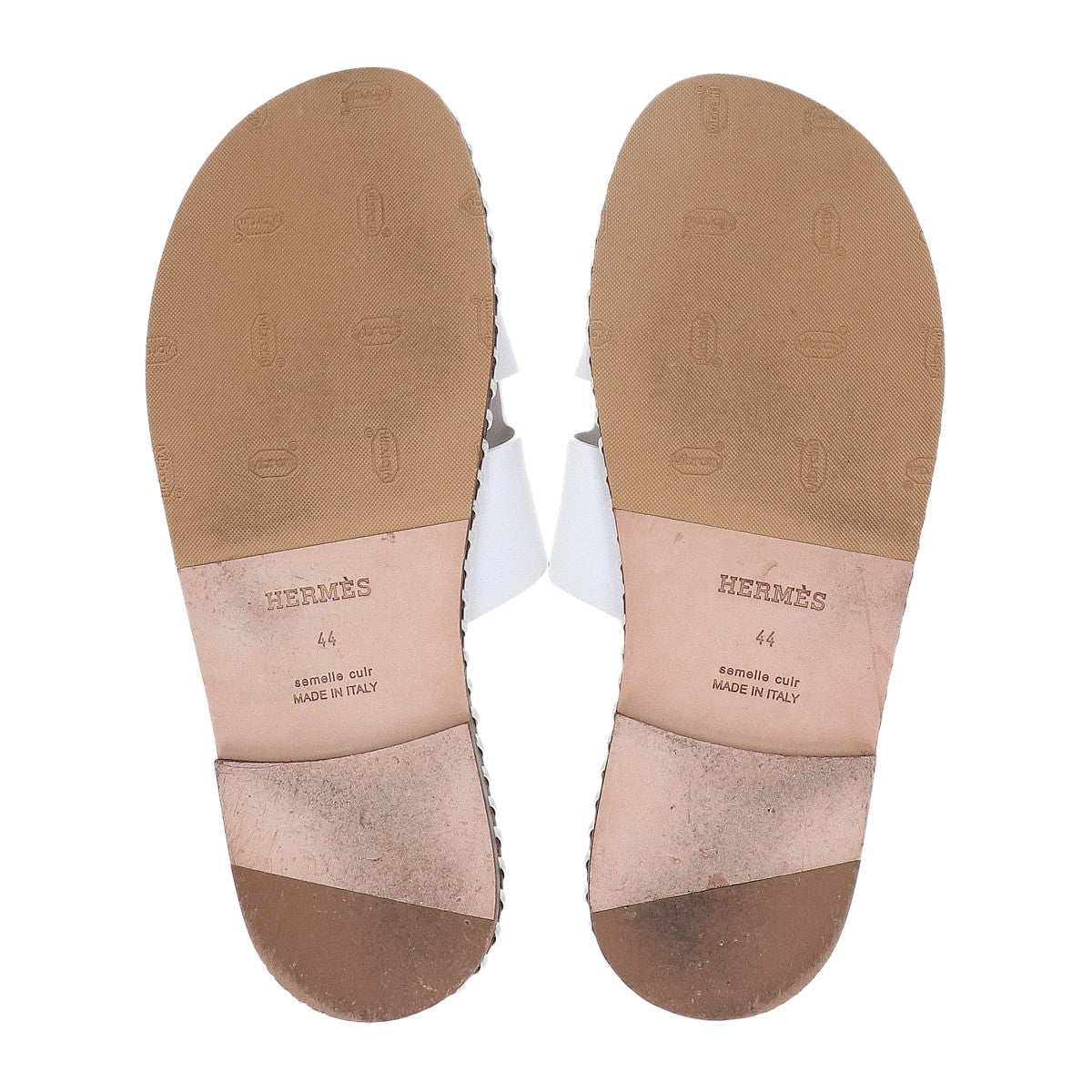 HERMES 221797ZH Oran Tressé Flat Sandals