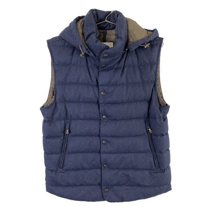 2016 Navy JEAN-CHRISTOPHE Hooded Down Vest Vest 1 Men's