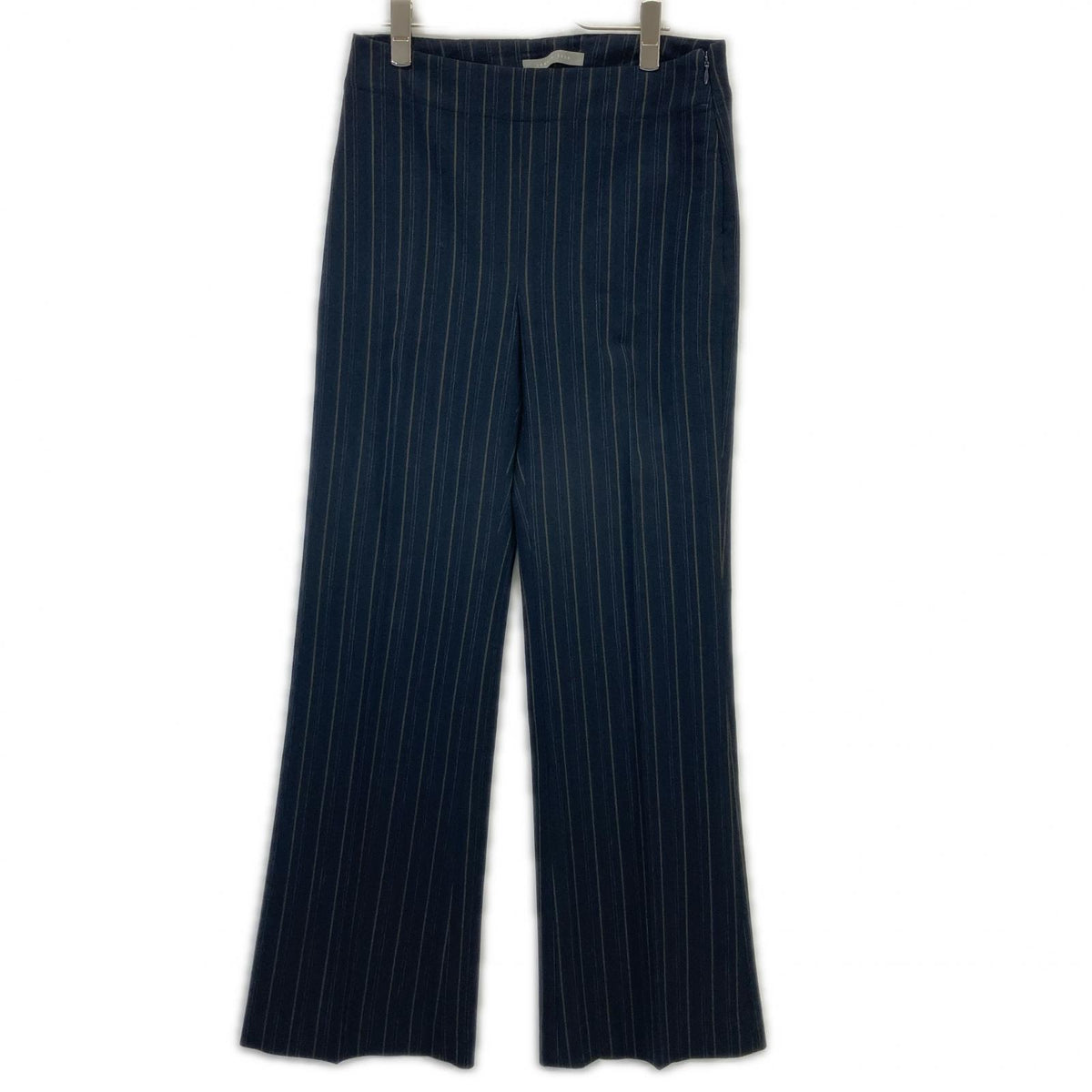theory luxe セオリーリュクス ネイビー HAINA ストライプパンツ ボトムス