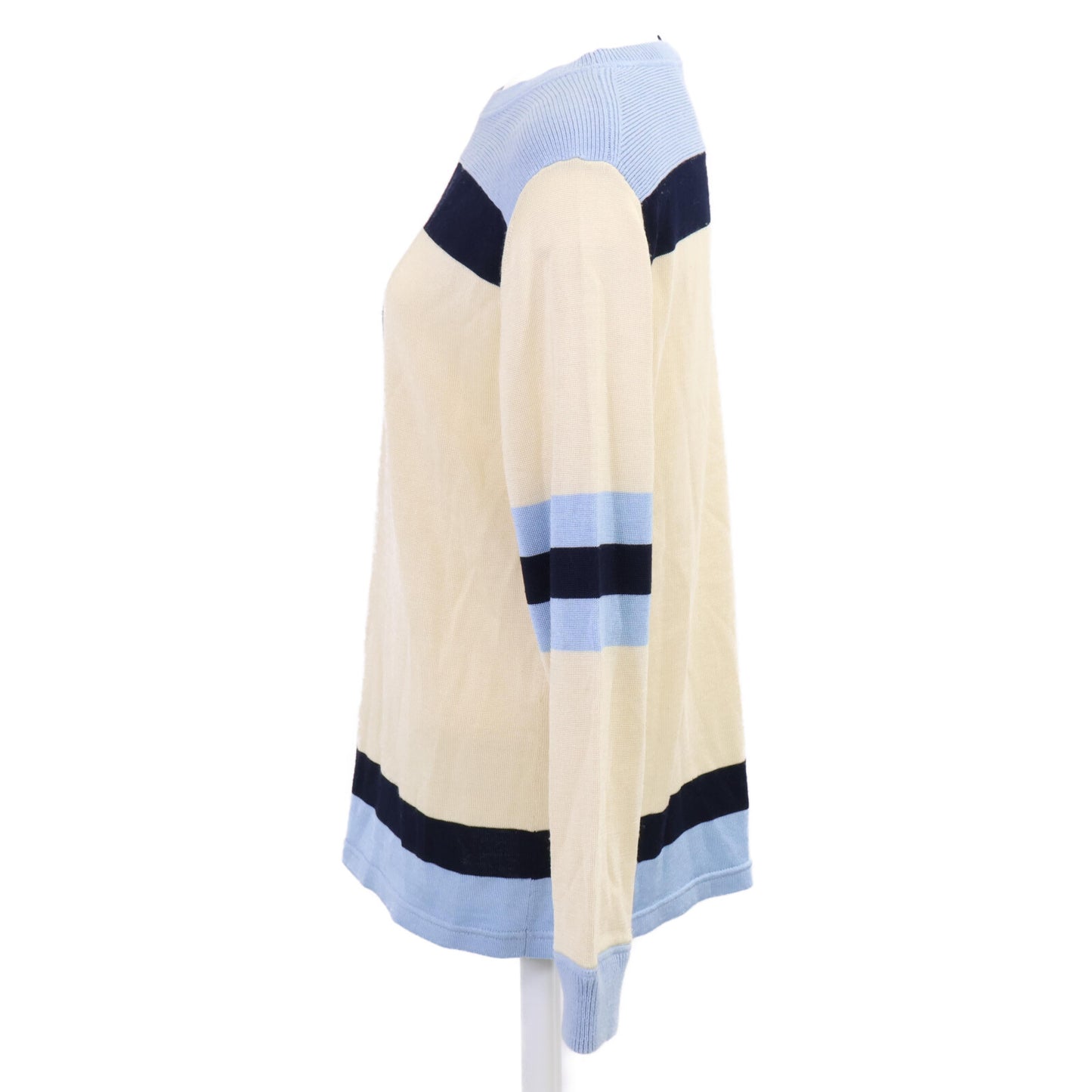 LOUIS VUITTON 路易威登 【国内正品/24SS】RW242WW LAG FRKL08 /1AFPN7 Basketball Knit Pullover 正面标志贴饰圆领针织衫/上衣