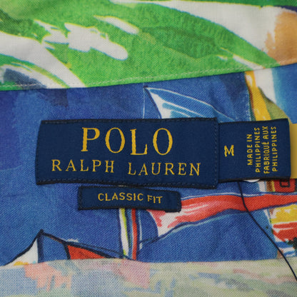 POLO RALPH LAUREN 马球 拉尔夫劳伦 【新品同款/国内正品】Clady1pksss-short Sleeve sport Shirt 全幅印花 短袖夏威夷衬衫/上衣