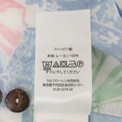 POLO RALPH LAUREN 马球 拉尔夫劳伦 【新品同款/国内正品】Clady1pksss-short Sleeve sport Shirt 全幅印花 短袖夏威夷衬衫/上衣