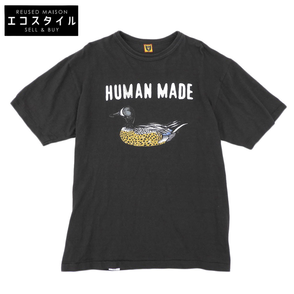 HUMAN MADE DUCK TEE Cotton T-shirt Tops Men's Black XL Tops