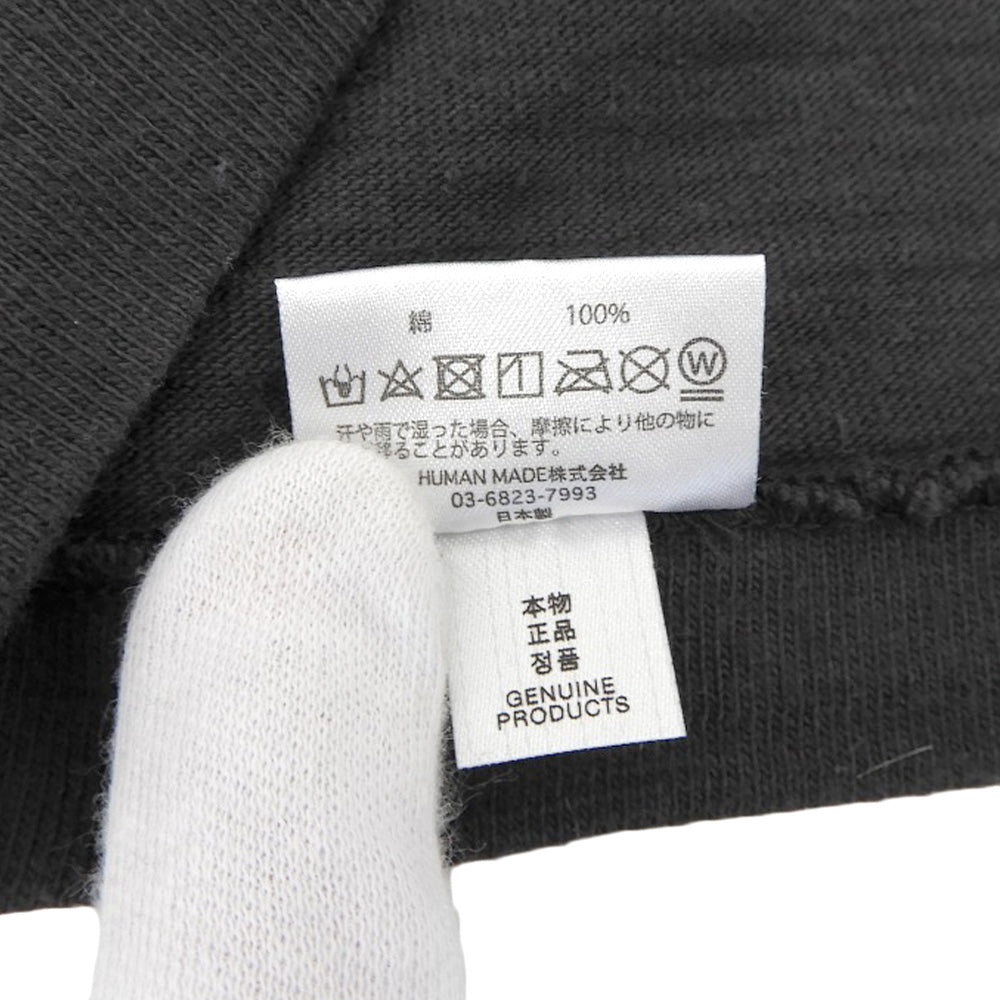 HUMAN MADE DUCK TEE Cotton T-shirt Tops Men's Black XL Tops