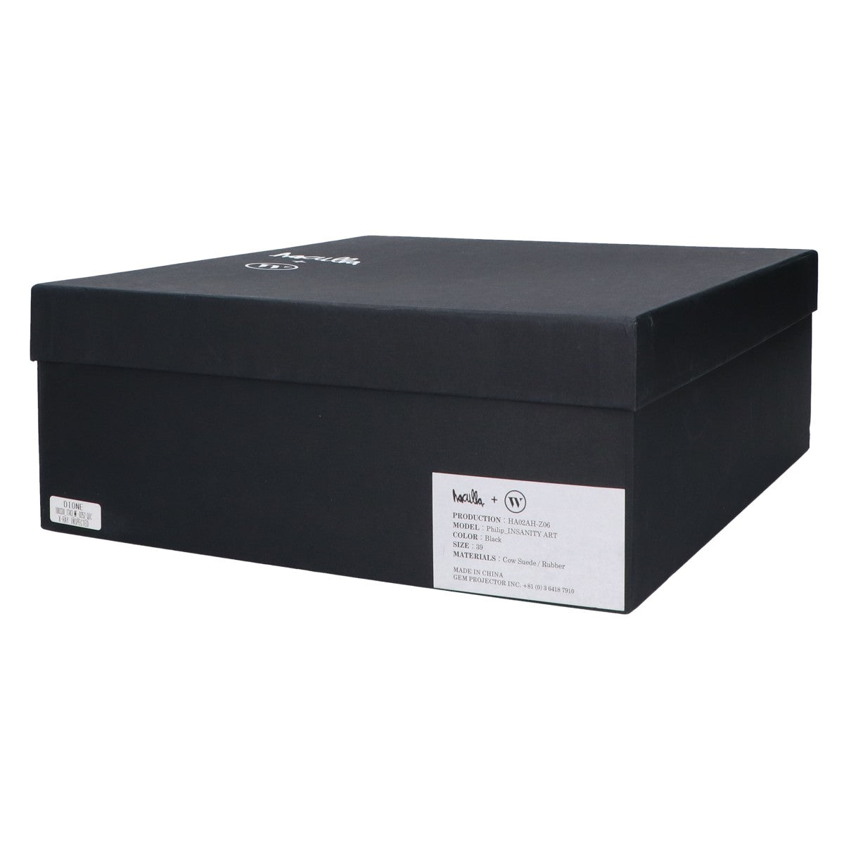 WHITE FLAGS White Flags [x haculla] Paint Design High-Top Sneakers Shoes 24.5 Men's