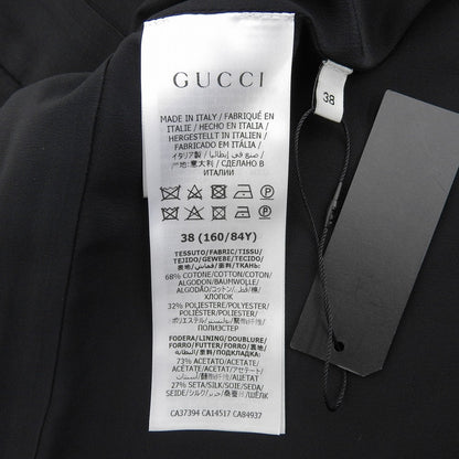 GUCCI 古驰 未使用 G提花短款连体衣 女士 棕色×黑色 38 627462 20年 背带裤 连体衣