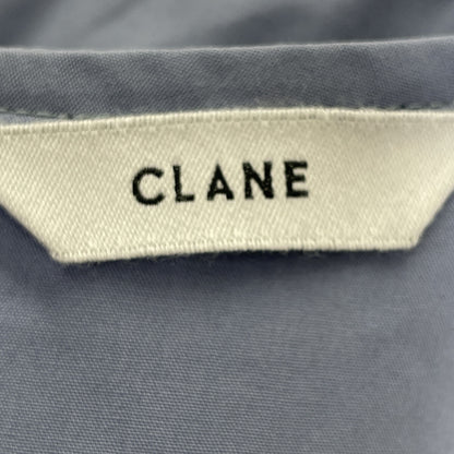 CLANE 12112-5062 Cotton Short Sleeve Wide Belt Maxi Dress 1 Ladies