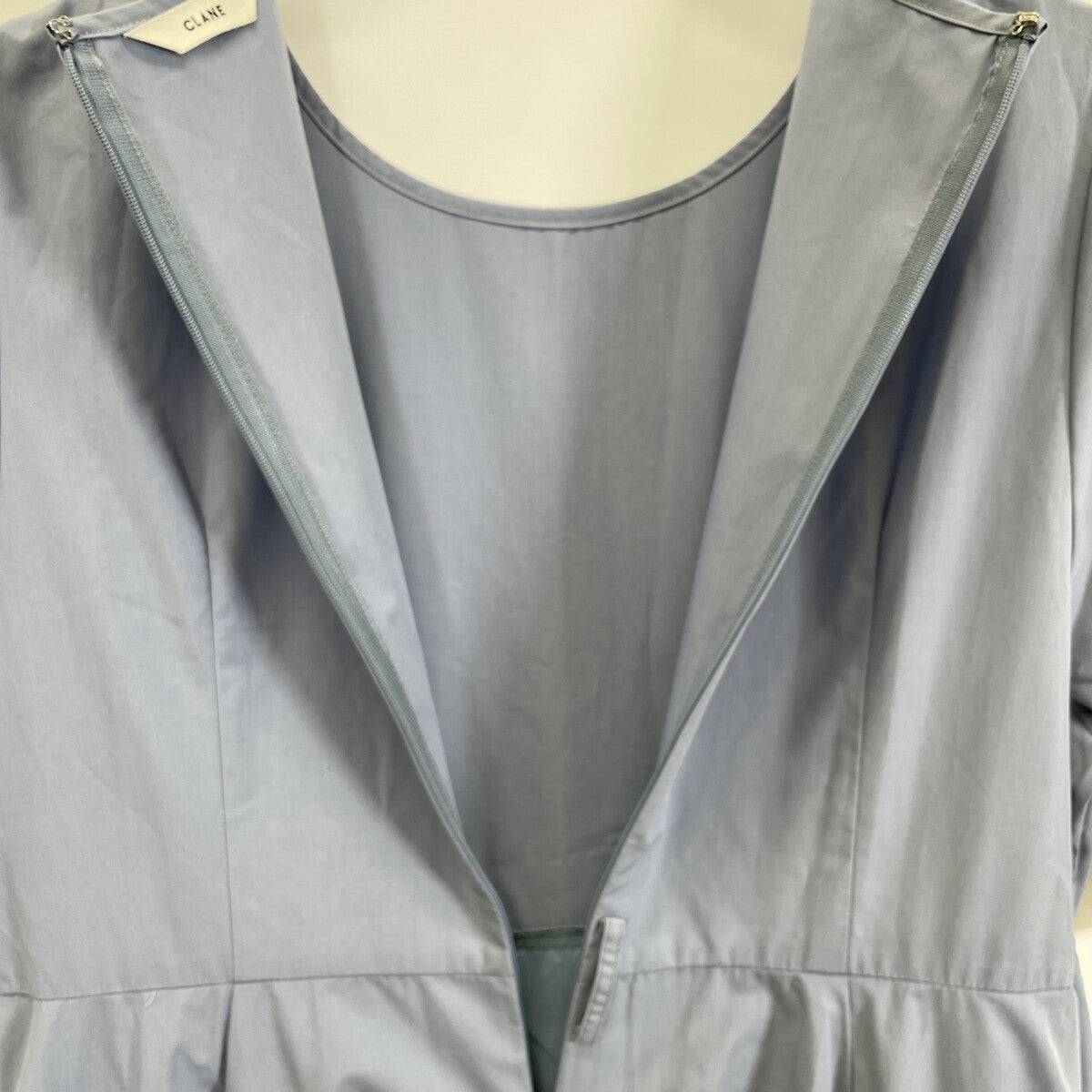 CLANE 12112-5062 Cotton Short Sleeve Wide Belt Maxi Dress 1 Ladies