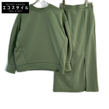 CLANE 12112-5322 Green COLOR BULKY JERSEY SET UP Suit Set Up 0