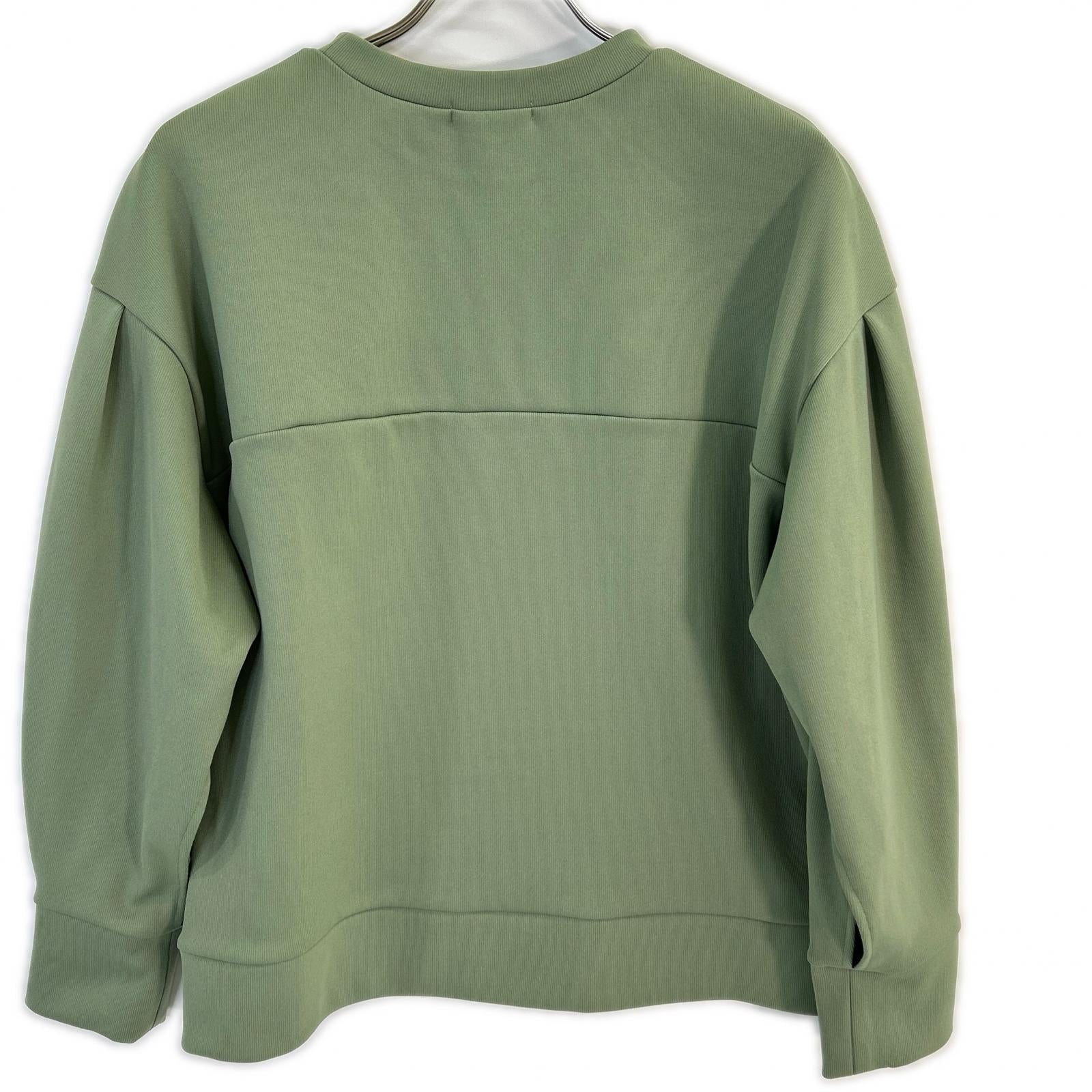 CLANE クラネ 12112-5322 ｸﾞﾘｰﾝ COLOR BULKY JERSEY SET UP スーツ セットアップ 0