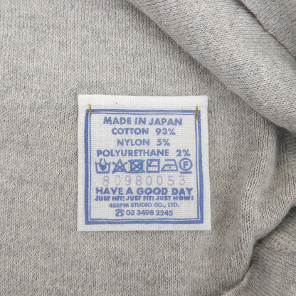 美品 全棉超柔纱线亨利领针织衫 上衣 男士 灰色 3 80980053 上衣 3 男士