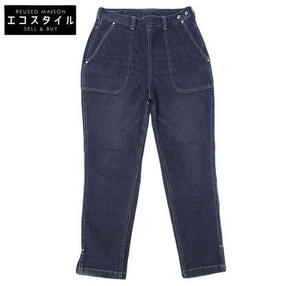 Wheat-Millet Stretch Peach Princess (Shadow Indigo Burnt) Bottoms - Women