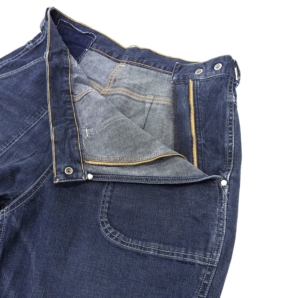 Wheat-Millet Stretch Peach Princess (Shadow Indigo Burnt) Bottoms - Women