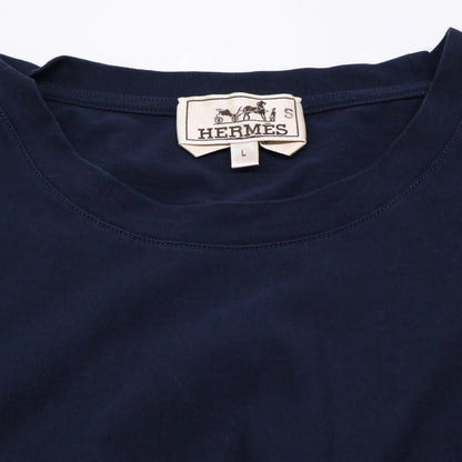 HERMES 20SS 01-5773 Cotton Crew Neck Short Sleeve Pocket T-shirt Top