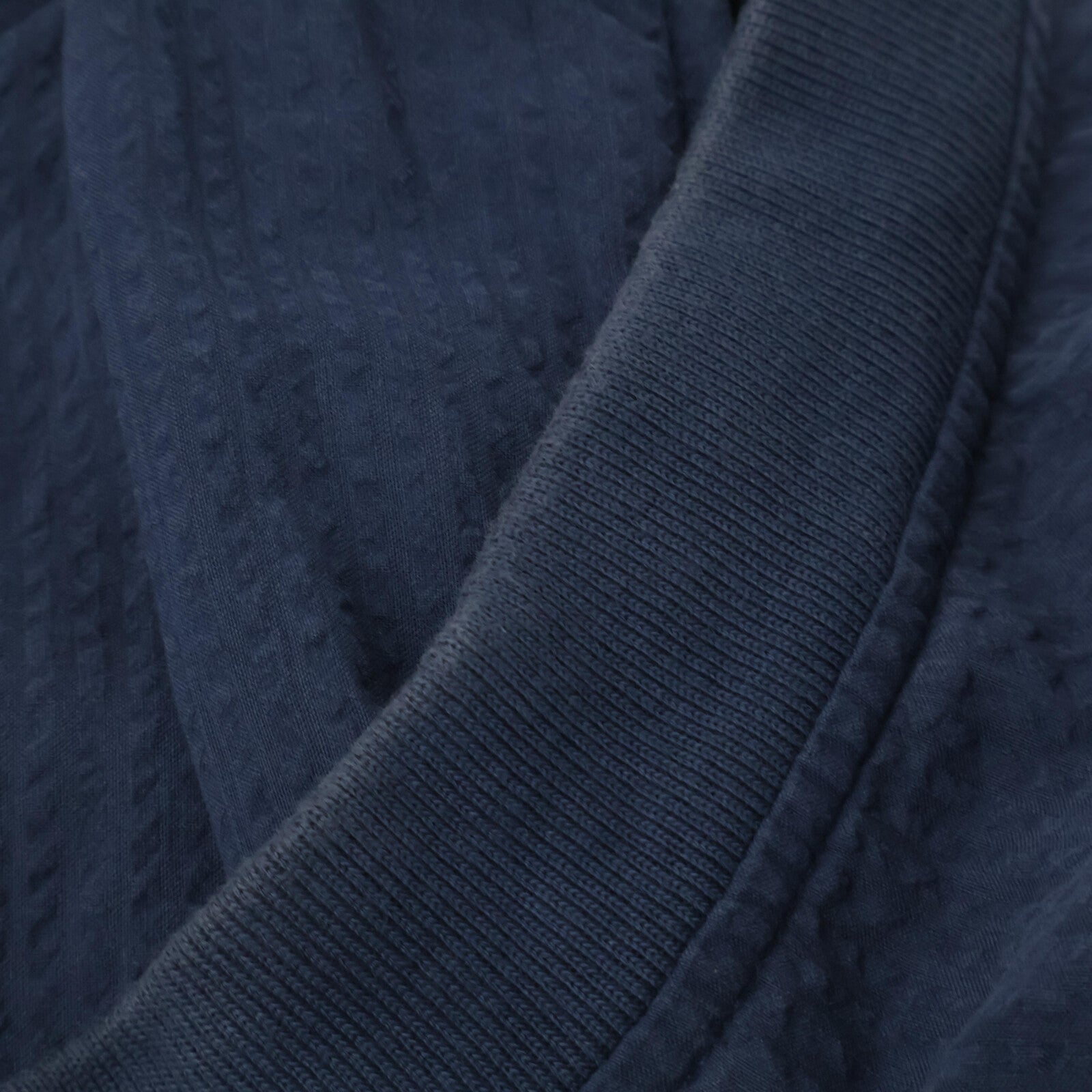 HERMES Striped Seersucker Double Zip Blouson/Jacket [Domestic Regular]