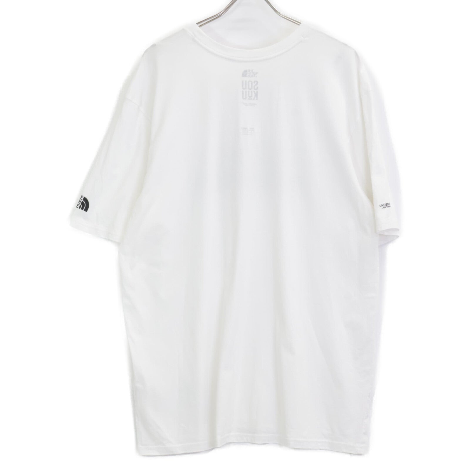 THE NORTH FACE x UNDERCOVER NT02410UC White SOUKUU SEASON 2 Hike Technical Graphic Tee Top